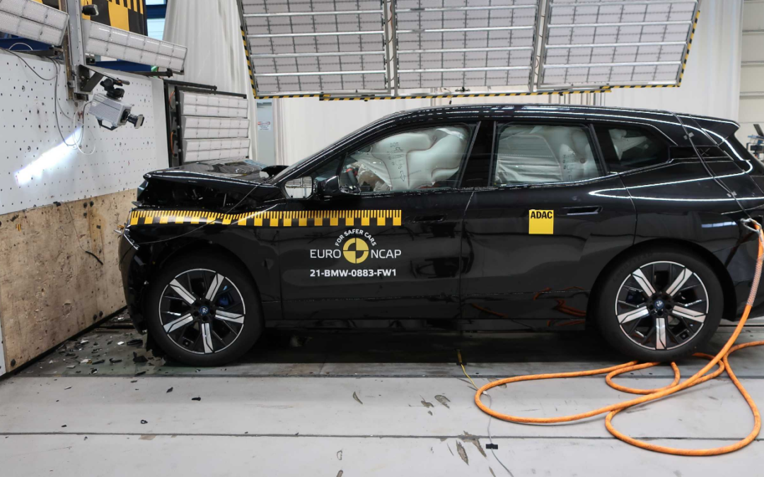 BMW iX achieves highest possible five-star rating in Euro NCAP safety assessment.