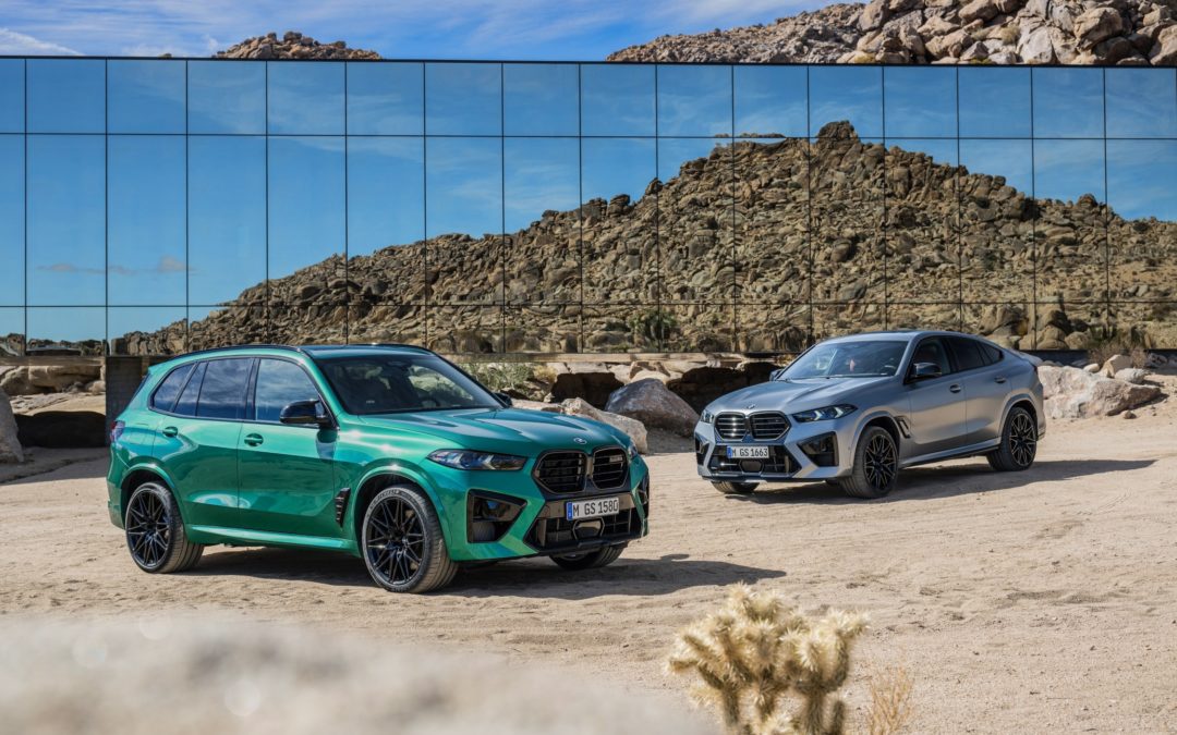 The new BMW X5 M Competition and the new BMW X6 M Competition