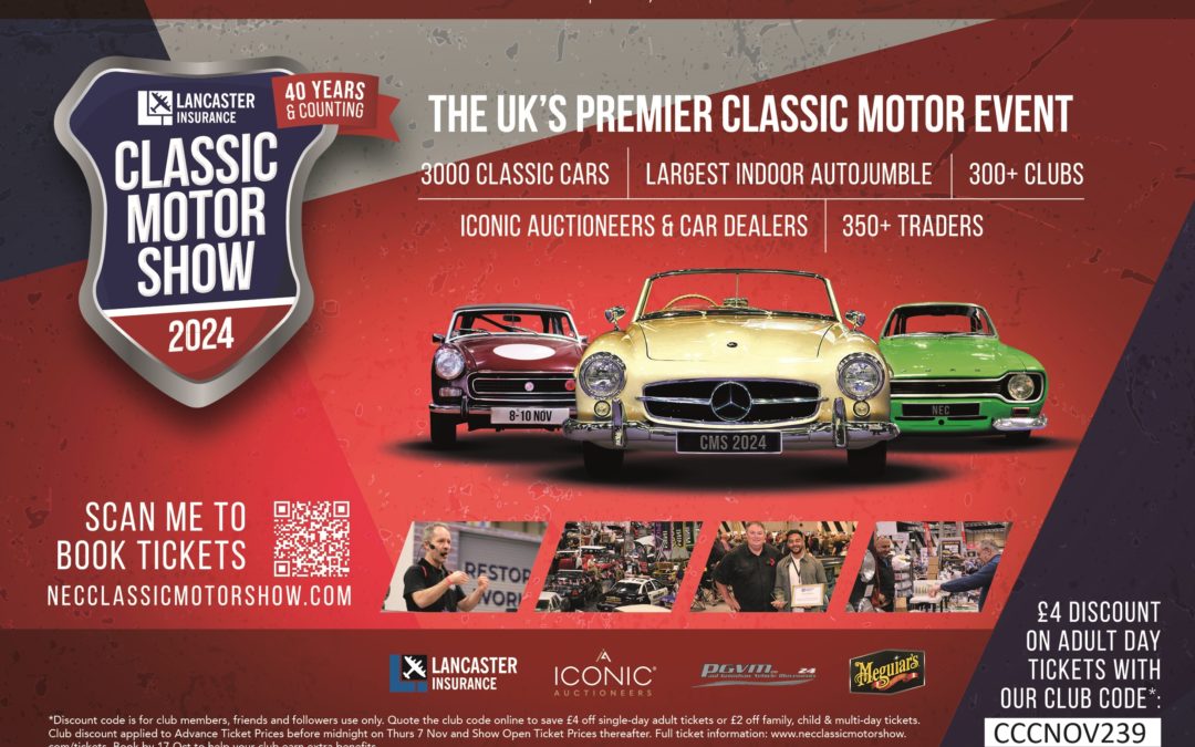 Lancaster Insurance Classic Motor Show 2024