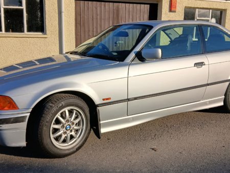 1998. Coupe 323i. 2 door. Silver. 2 and a half litre. 66,000. Recently MOT'd. Very good condition