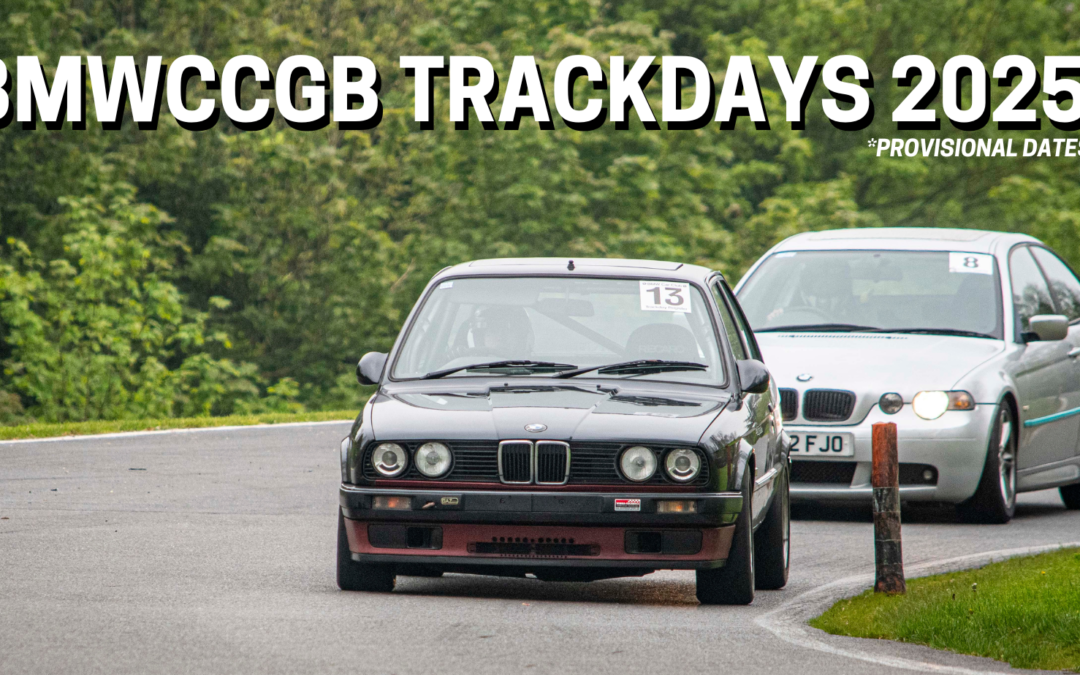 BMWCCGB Trackdays 2025