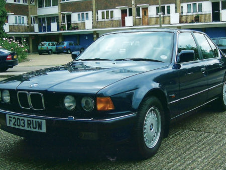 BMW 730i SE 1989 auto in Dark Blue , 136k , dry stored since 2017 , BMW enthusiast wanted