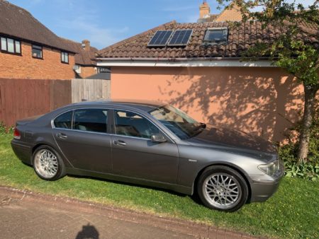 BMW 735Li 2002 52 Plate